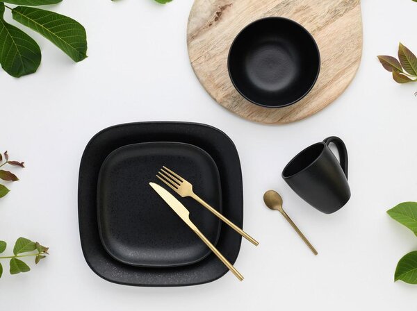 Creatable Kombinirani Servis Magic Black Square, 16-Delni