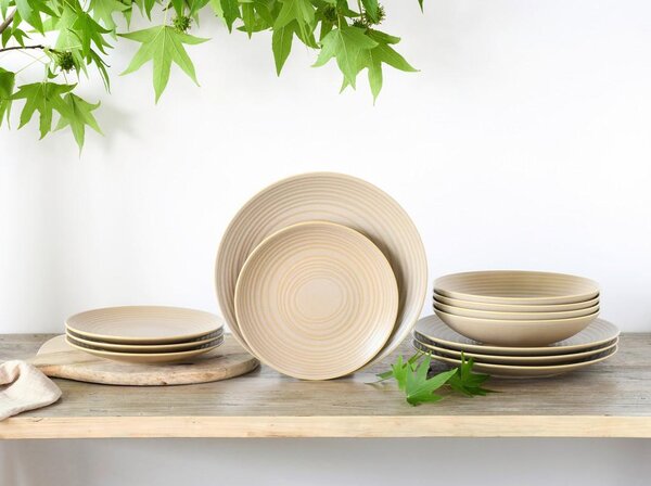Creatable Kombinirani Servis Lava Stone Sand, 12-Delni