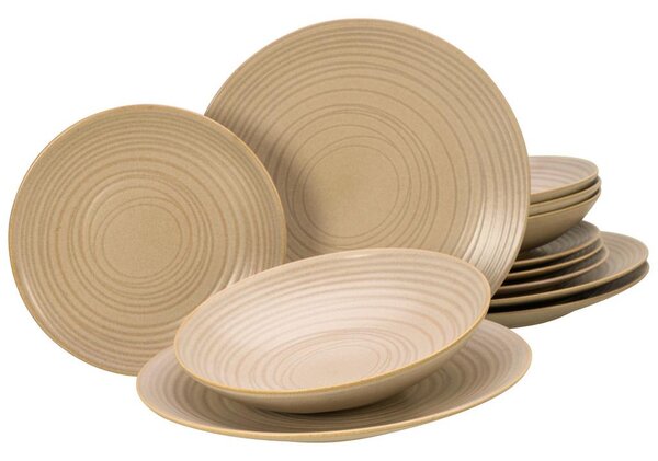 Creatable Kombinirani Servis Lava Stone Sand, 12-Delni