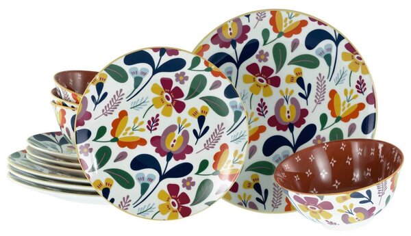 Creatable Jedilni Servis Folklore Bunt, 12-Delni