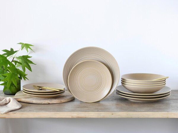 Creatable Kombinirani Servis Lava Stone Sand, 12-Delni