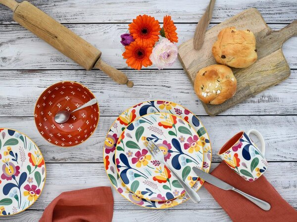 Creatable Jedilni Servis Folklore Bunt, 12-Delni