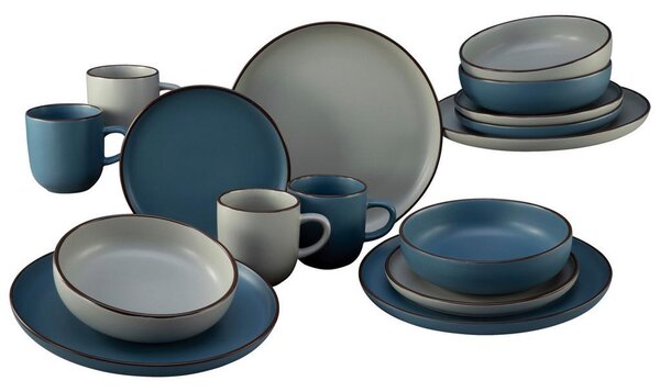 Creatable Kombinirani Servis Modern Scandic Blue, 16-Delni