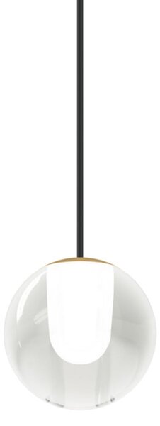 Wever & Ducré Lighting WEVER DUCRÉ LED-visoka svetilka Oplia 1.0, krem, 2.700 K, Prozorna, Dnevna soba / jedilnica, Steklo, Sodobni