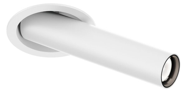 Wever & Ducré Lighting WEVER DUCRÉ LED-vgradni reflektor Match Sneak, bel, 2.700 K, Bela, Dnevna soba / jedilnica, Aluminij, Sodobni