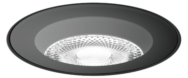 Wever & Ducré Lighting WEVER DUCRÉ LED-talna vgradna utripajoča luč brez okvirja 2.0, črna, Črna, Aluminij, Sodobni, Vgradne svetilke okrogle