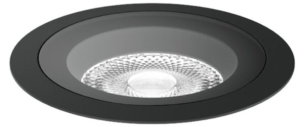 Wever & Ducré Lighting WEVER DUCRÉ LED-talna vgradna svetilka Blink trim 2.0, črna, Črna, Aluminij, Sodobni, Vgradne svetilke okrogle