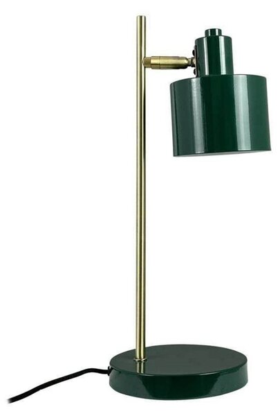 Dyberg Larsen namizna svetilka Ocean, temno zelena, višina 43 cm, Zelena, Dnevna soba / jedilnica, Kovina, Dizajn