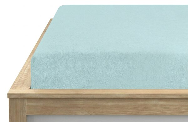 Frotirno rjuho turkizno 90 x 200 cm