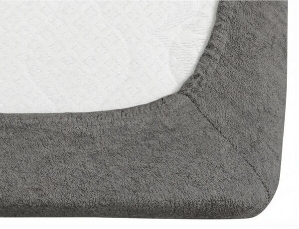 Frotirno rjuho EXCLUSIVE temno siva 90 x 200 cm