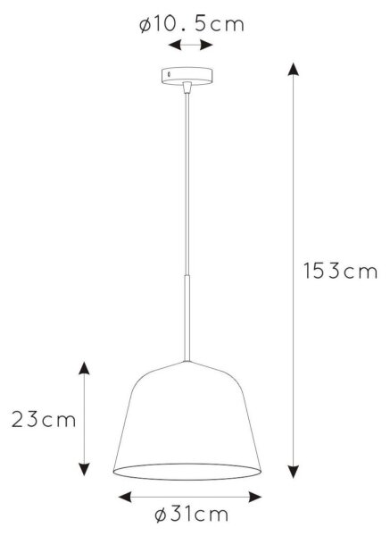 Lucide 30482/31/33 - Lestenec na vrvici MISHA 1xE27/60W/230V zelen