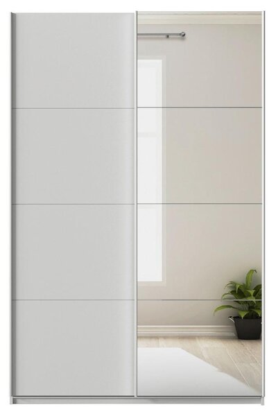 Modern Living Omara Z Drsnimi Vrati Feldkirch, Siva