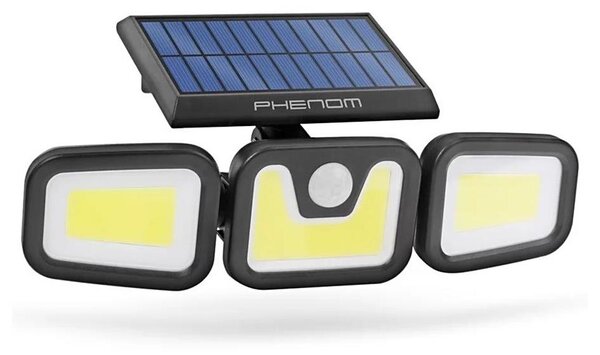 LED Solarni reflektor s senzorjem 3xLED/3,3W/5V IP65