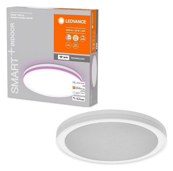 Ledvance -LED RGBW Zatemnitvena stropna svetilka SMART+ CIRCLE LED/28W/230V Wi-Fi