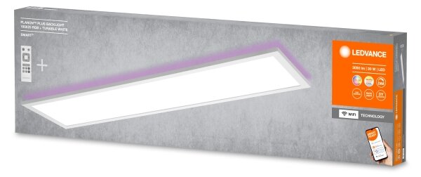 Ledvance - LED RGBW Zatemnitveni panel SMART+ PLANON LED/30W/230V Wi-Fi + Daljinski upravljalnik