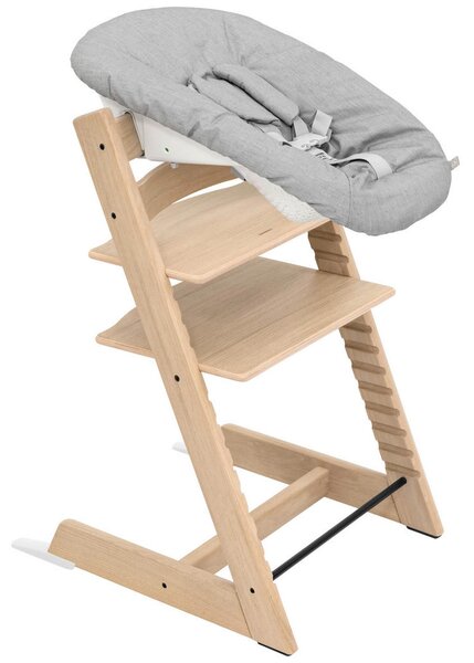 SET ZA STOLČEK ZA HRANJENJE Tripp Trapp Bundles 87/65/46 cm naravne barve
