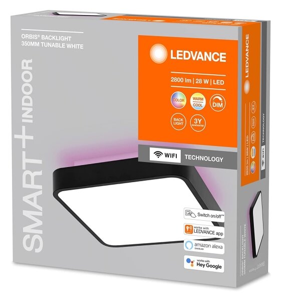 Ledvance - LED RGBW Zatemnitvena stropna svetilka SMART+ ORBIS LED/28W/230V Wi-Fi