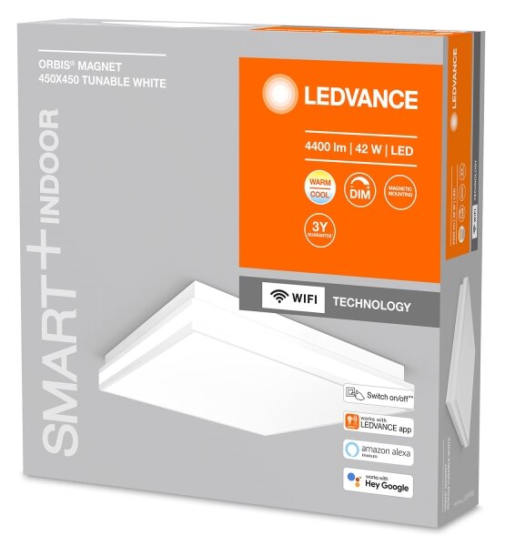 Ledvance - LED Zatemnitvena stropna svetilka SMART+ MAGNET LED/42W/230V Wi-Fi