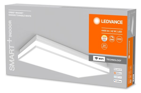 Ledvance - LED Zatemnitvena stropna svetilka SMART+ MAGNET LED/42W/230V Wi-Fi