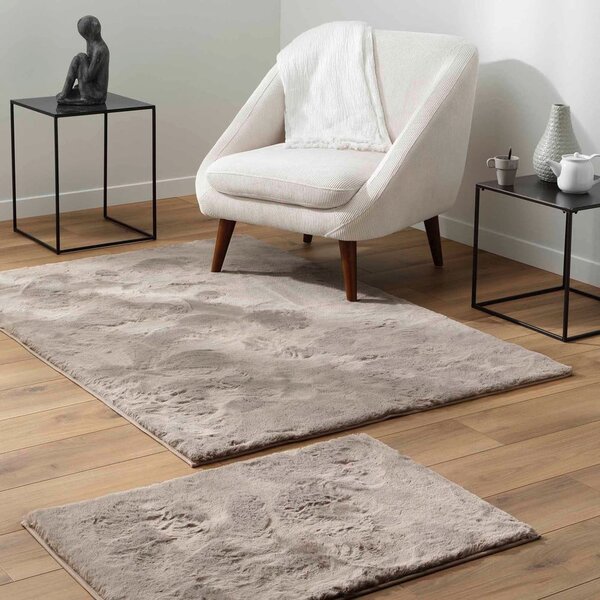 Rjava preproga 60x90 cm Feline – douceur d'intérieur