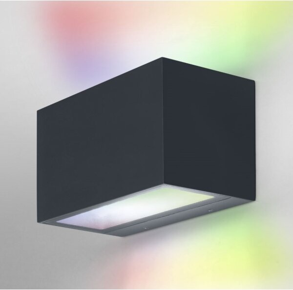 Ledvance - LED RGBW Zatemnitvena zunanja svetilka BRICK LED/14W/230V Wi-Fi IP44