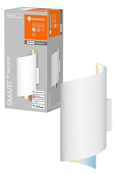 Ledvance - LED Zatemnitvena stenska svetilka SMART+ TWIST LED/12W/230V Wi-Fi