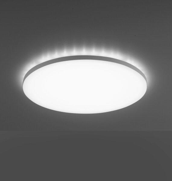 Leuchten Direkt- LED RGBW Zatemnitvena svetilka GUSTAV LED/20,3W/230V+LED/1,8W + Daljinski upravljalnik