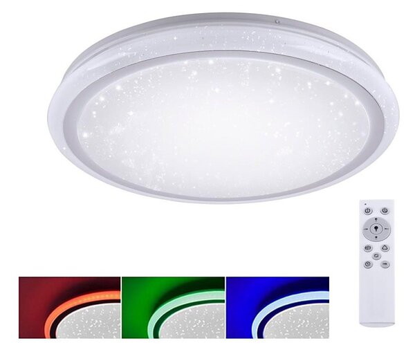 Leuchten Direkt 15220-16 - LED RGB Zatemnitvena svetilka LUISA LED/28W/230V + Daljinski upravljalnik