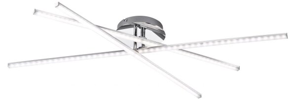 Leuchten Direkt 11274-55 - LED Lestenec SIMON 3xLED/8W/230V mat krom