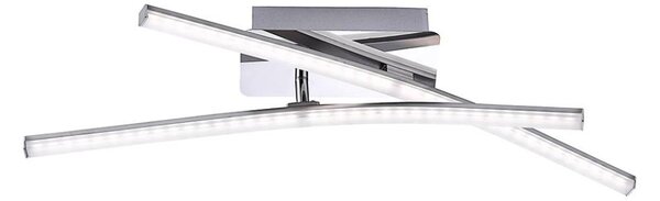 Leuchten Direkt 11270-55 - LED Lestenec SIMON 2xLED/5W/230V mat krom