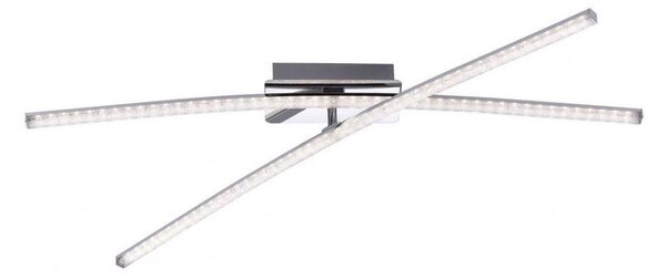 Leuchten Direkt 11292-17 - LED Lestenec SIMON 2xLED/8W/230V krom