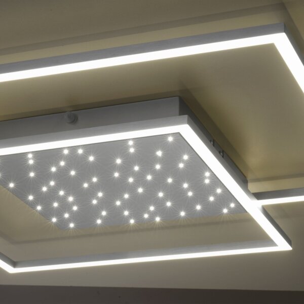 Paul Neuhaus 6024-55 - LED Zatemnitveni lestenec YUKI LED/49W/230V + Daljinski upravljalnik