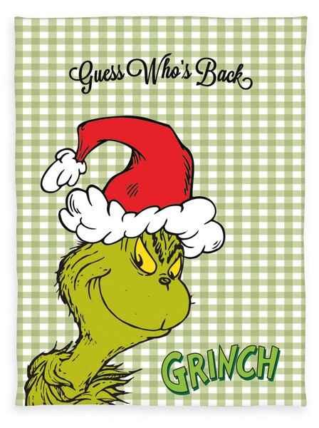 ODEJA GRINCH 150/200 cm večbarvno