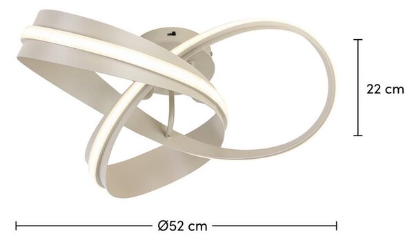 STROPNA LED-SVETILKA Orilo 36 W 4800 lm 3000-6500 K 220-240 V