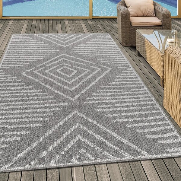 Siva zunanja preproga 120x170 cm Aruba – Ayyildiz Carpets