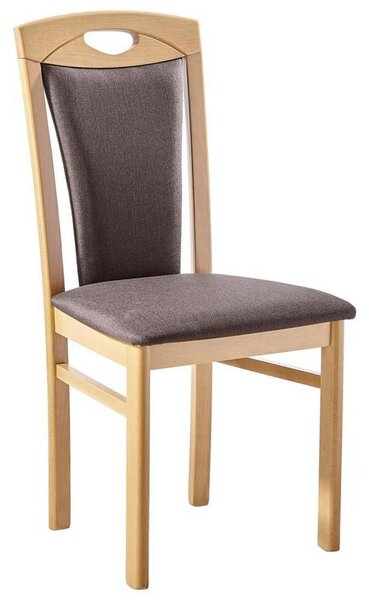 STOL, les, tekstil rjava, siva, barve bukve