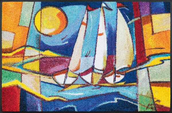 PREDPRAŽNIK Sailing Home 50/75 cm potiskano večbarvno