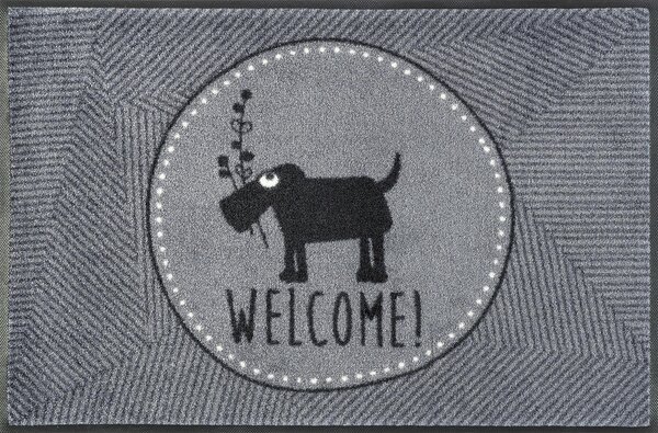 PREDPRAŽNIK Herr Just-Welcome ! 50/75 cm potiskano siva