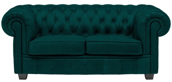 CHESTERFIELD ZOFA, gozdno zelena tekstil