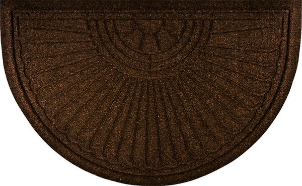 PREDPRAŽNIK Dune Halfmoon dark brown 55/85 cm reliefno temno rjava