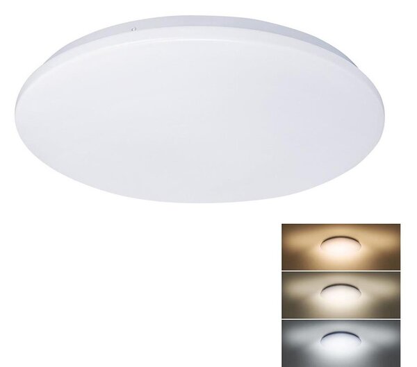 Solight WO788 - LED Stropna svetilka PLAIN LED/24W/230V 3000K/4000K/6000K okrogla