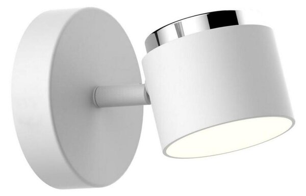 LED Stenski reflektor KUBIK LED/4,2W/230V bel