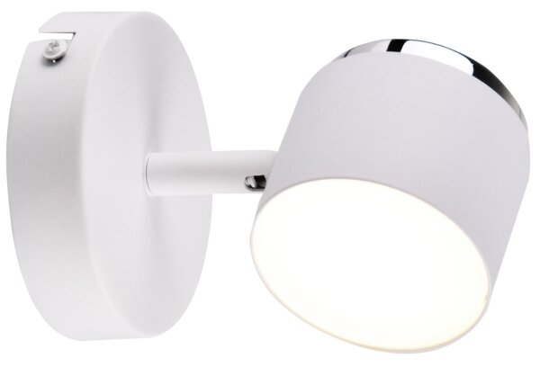 LED Stenski reflektor KUBIK LED/4,2W/230V bel