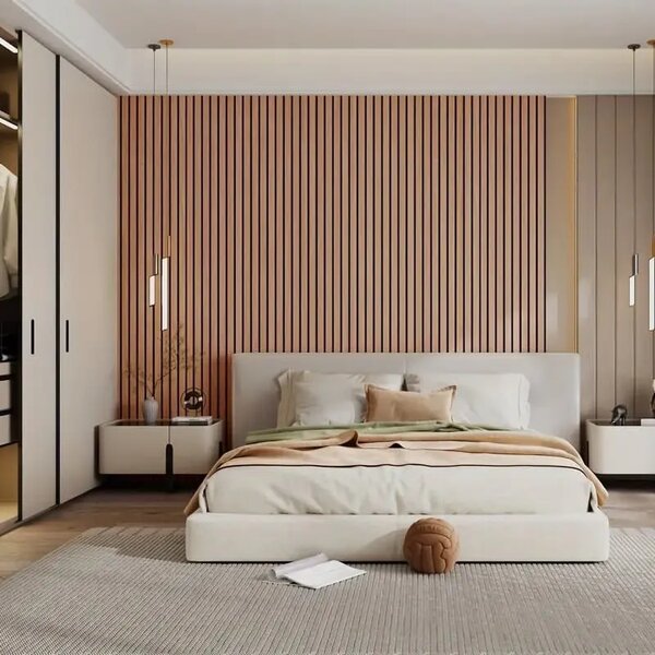 Woodypanel™ Ojačana Samolepilna Stenska Obloga - 10m Rola (6m²), Dimljen hrast