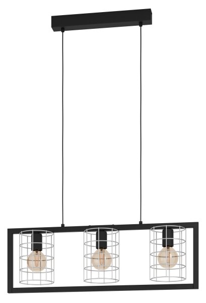 Eglo 43663 - Lestenec na vrvici JUBILY 3xE27/40W/230V