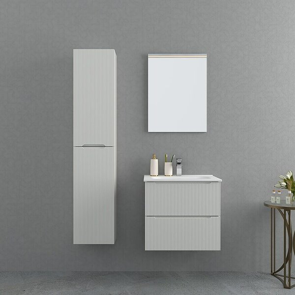 Podumivalniška omara Lote (Š x G x V: 59 x 46 x 55 cm, Bela)