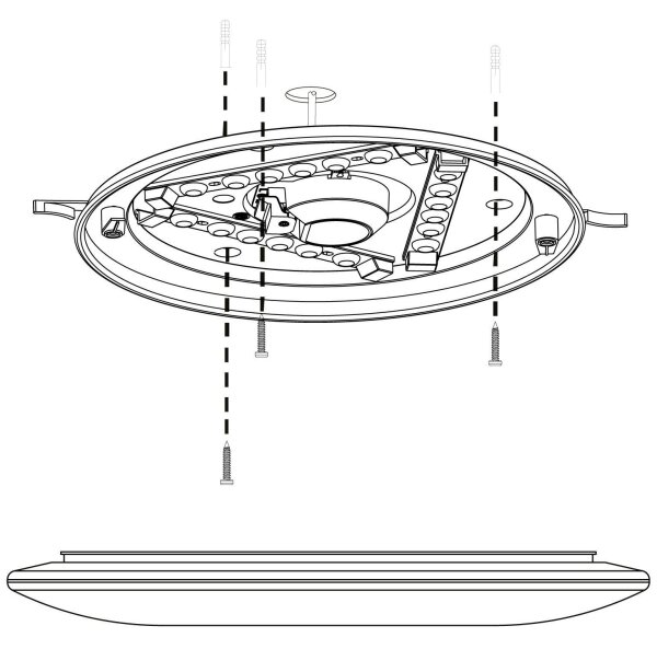 Eglo 99699 - LED Stropna svetilka NIEVES LED/10W/230V