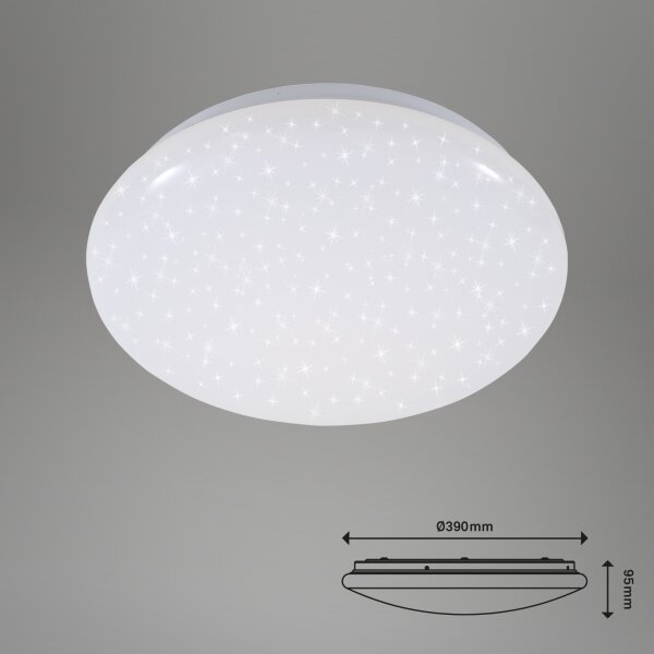 Briloner 3380-116 - LED Zatemnitvena stropna svetilka LED/18W/230V 2700/4000K