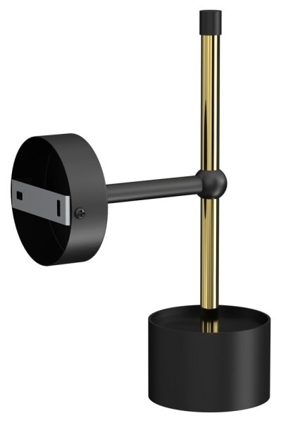 Stenska svetilka ARENA 1xGX53/11W/230V črna/gold