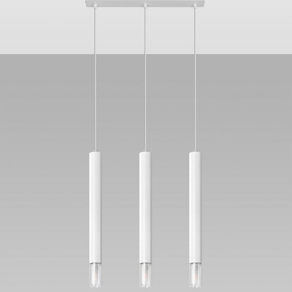 Sollux SL.0959 - Lestenec na vrvici VIZIER 3xG9/40W/230V bela